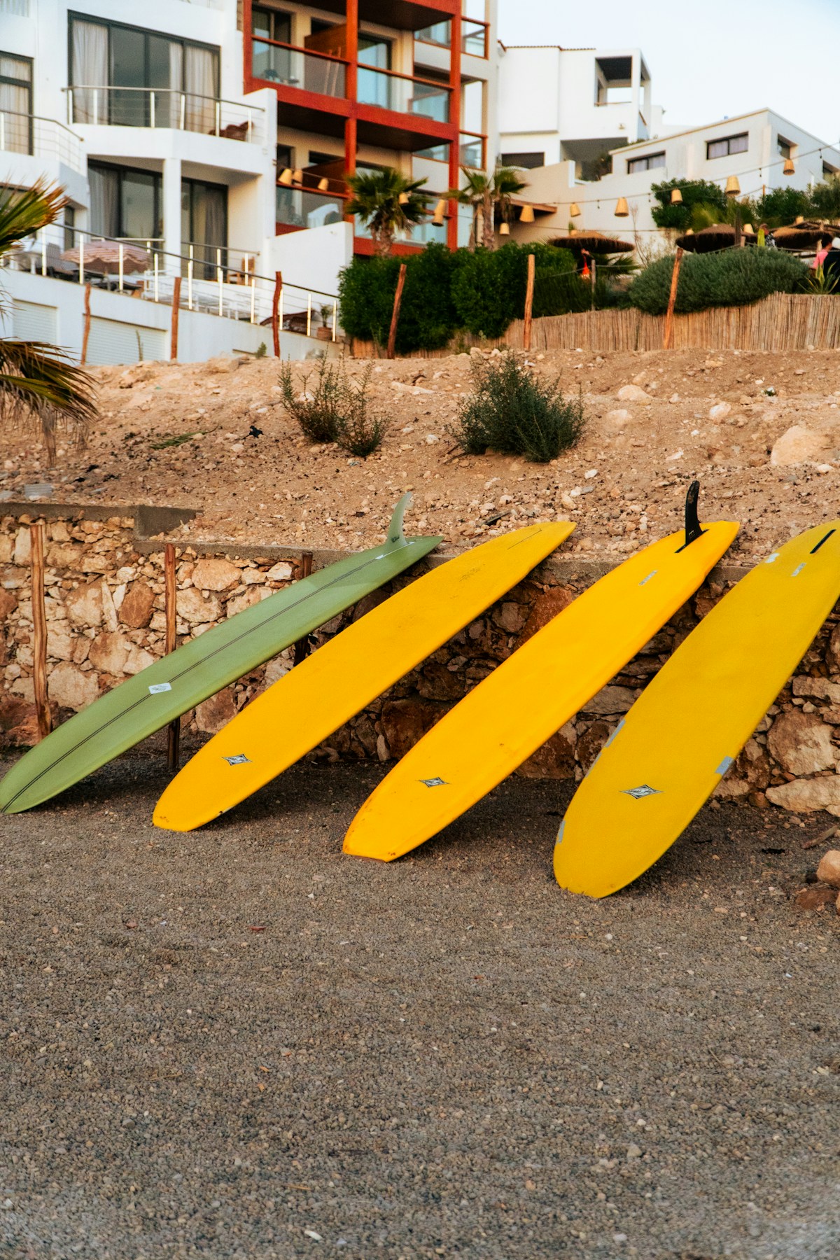 Surfboards for rent in Taghazout
